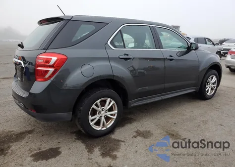 2017 Chevrolet Equinox Ls из США, поврежденный, VIN 2GNFLEEKXH6294526